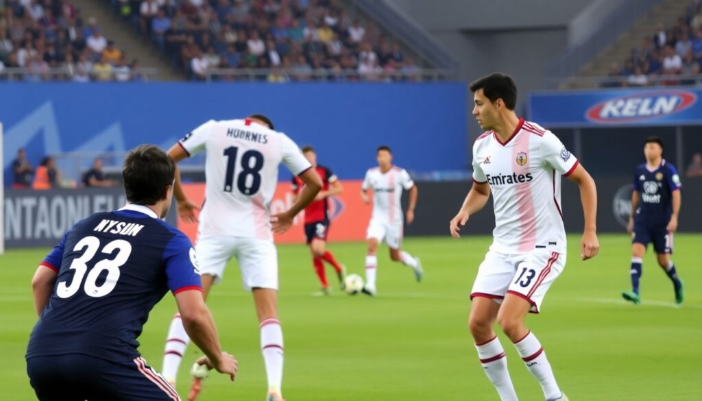 Тактические изменения после перерыва в матчах Лиги чемпионов - иллюстрация