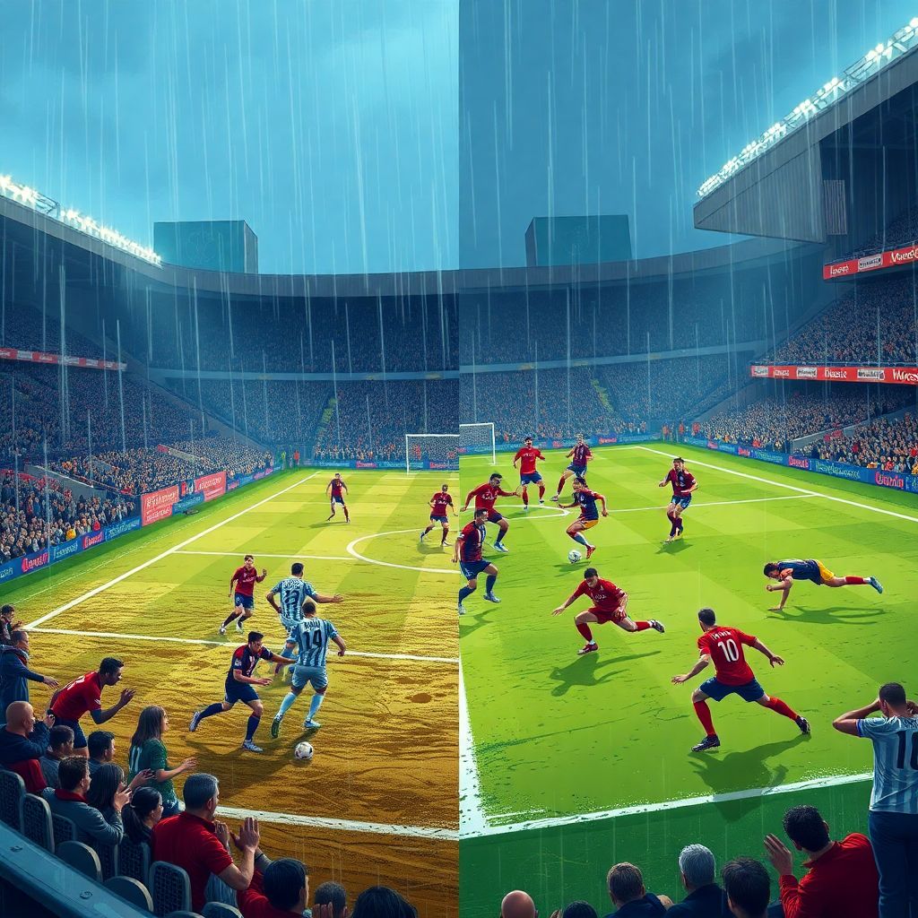 Сравнение стилей футбола в Английской Премьер-лиге и Лиге чемпионов