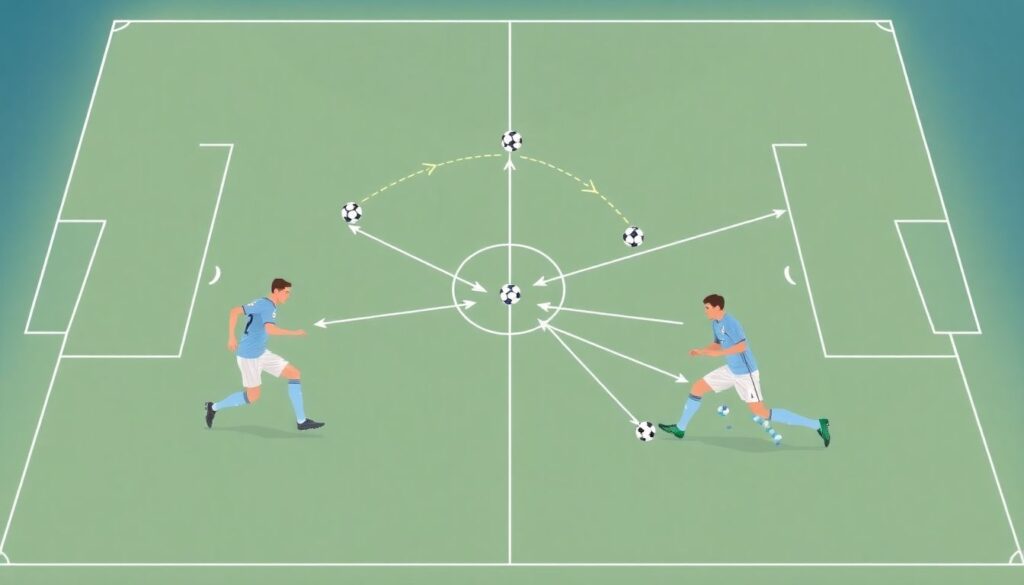 Стратегии переходной атаки в топ-клубах Европы - иллюстрация