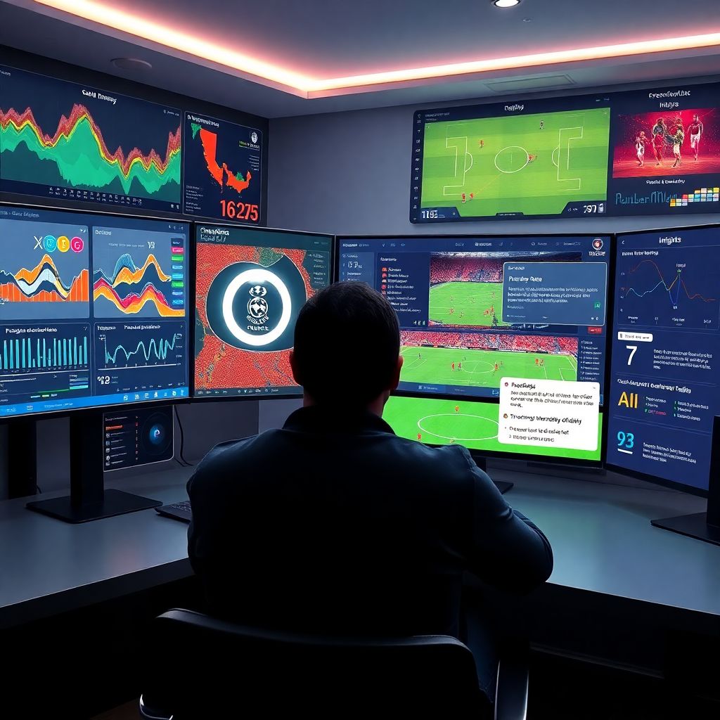 Лига Чемпионов в цифрах: онлайн-аналитика и статистика матчей