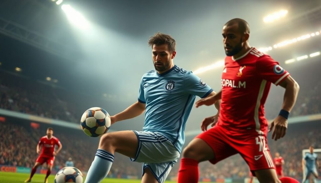 Роль капитана в больших матчах ЛЧ - иллюстрация