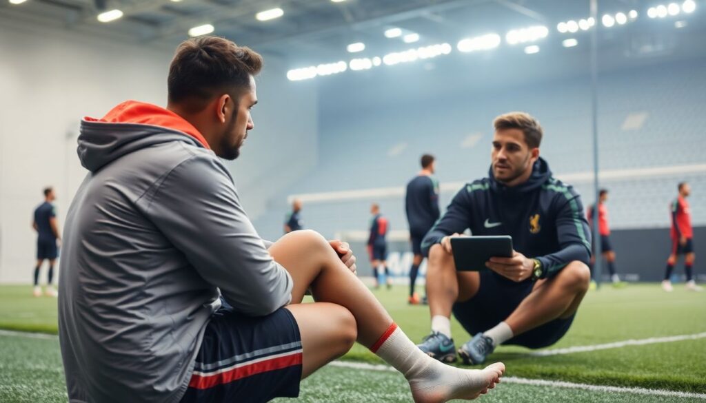 Этапность восстановления после травм перед матчами ЛЧ - иллюстрация