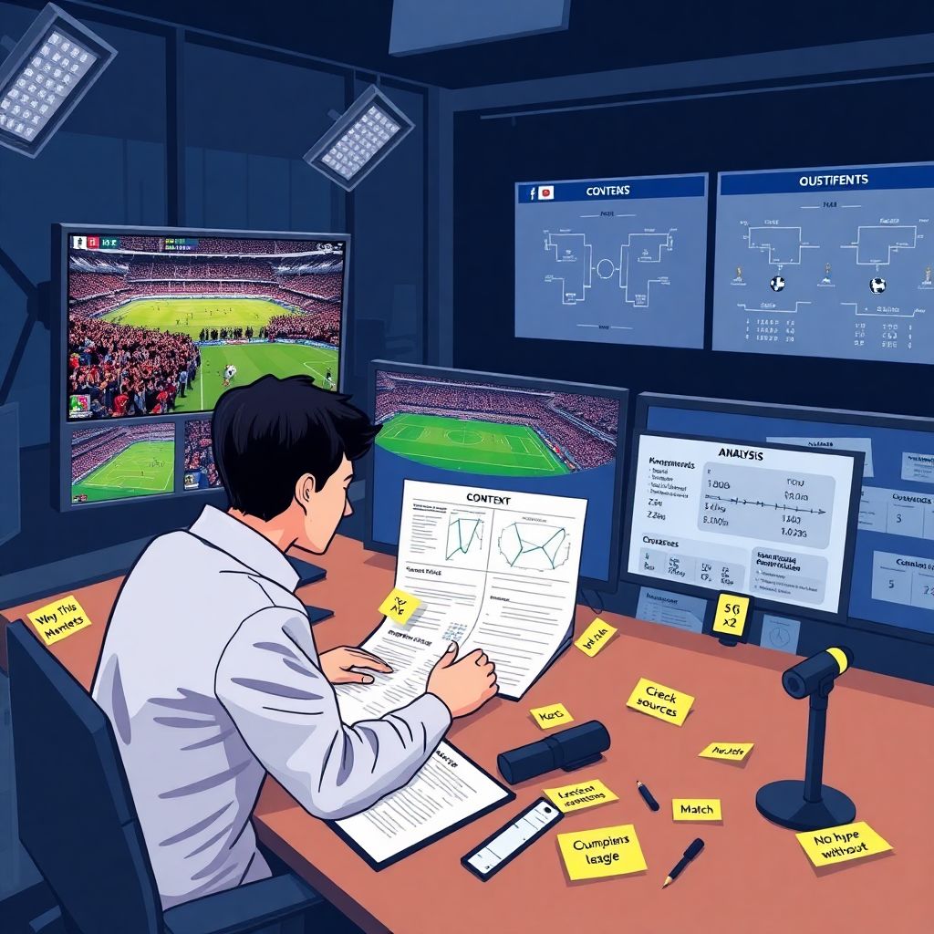 Спортивная журналистика и освещение Лиги чемпионов: особенности стиля подачи