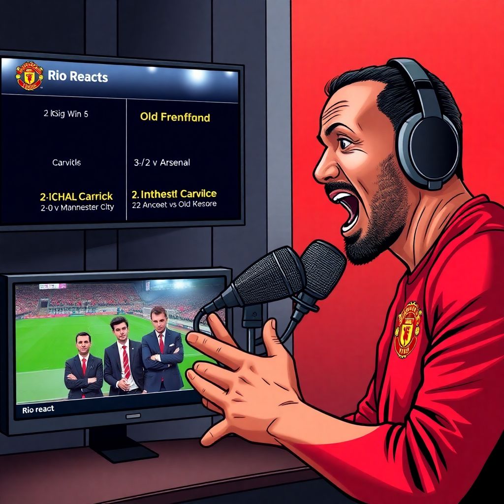 Фердинанд обвинил Невилла и Кина в неуважении к Кэррику в «Манчестер Юнайтед»